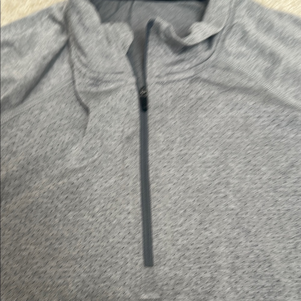 Rhone Light Gray Athletic Pullover - image 3